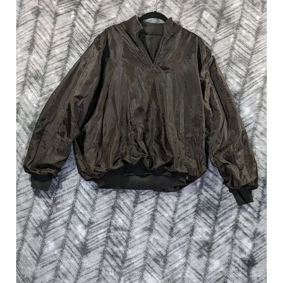 Fairway & Greene Sweater Men Large Italian Merino Wool Argyle Golf 1/4 Zip Lined - Picture 8 of 12